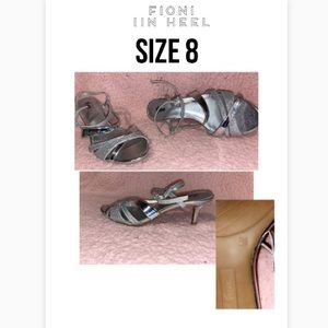 Fioni Heels Silver
